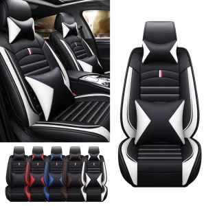 5-Seats PU Leather Car Seat Covers