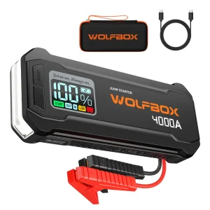 WOLFBOX 4000A Jump Starter,