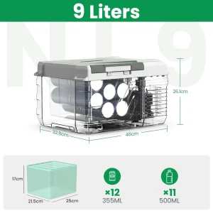 Alpicool NL9 9L Portable Refrigerator